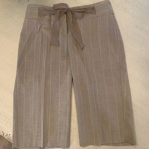 White House Black market long dress short with tie